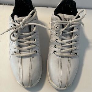 Men's White Bowling Shoes